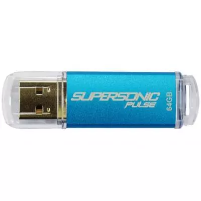 USB флеш накопитель Patriot 64GB Supersonic Pulse Blue USB 3.0 (PSF64GSPUSB)