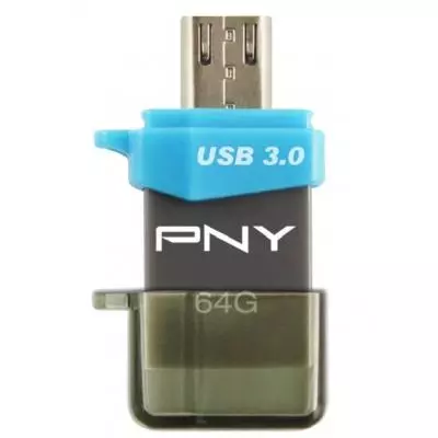 USB флеш накопитель PNY flash 64GB Duo-Link OU3 OTG USB 3.0 (FDI64GOTGOU3G-EF) - 3 USB флеш накопитель PNY flash 64GB Duo-Link OU3 OTG USB 3.0 (FDI64GOTGOU3G-EF) - 3