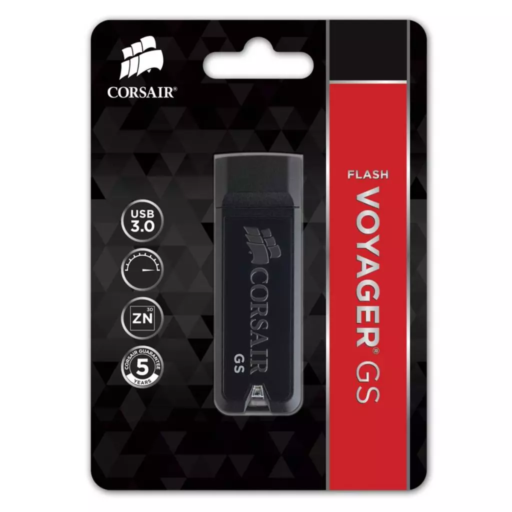 USB флеш накопитель Corsair 128GB Voyager GS USB 3.0 (CMFVYGS3C-128GB) - 4 USB флеш накопитель Corsair 128GB Voyager GS USB 3.0 (CMFVYGS3C-128GB) - 4
