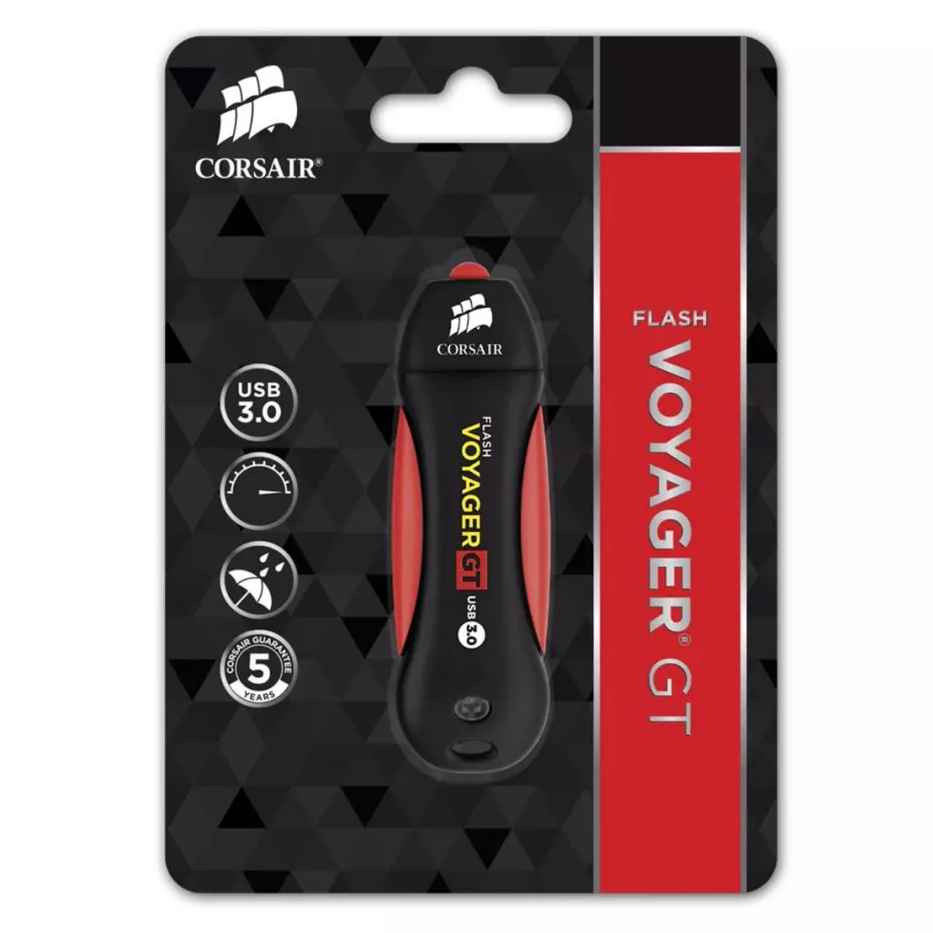 USB флеш накопитель Corsair 256GB Voyager GT USB 3.0 (CMFVYGT3B-256GB) - 4 USB флеш накопитель Corsair 256GB Voyager GT USB 3.0 (CMFVYGT3B-256GB) - 4