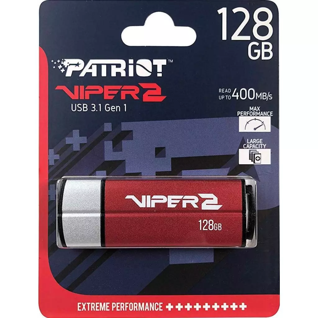USB флеш накопитель Patriot 128GB VIPER2 USB 3.1 (PV128G3USB) - 3 USB флеш накопитель Patriot 128GB VIPER2 USB 3.1 (PV128G3USB) - 3