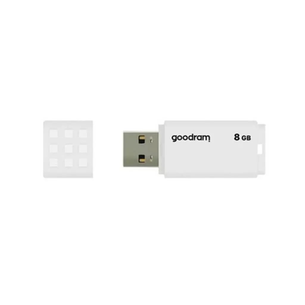 USB флеш накопитель Goodram 8GB UME2 White USB 2.0 (UME2-0080W0R11) - 1 USB флеш накопитель Goodram 8GB UME2 White USB 2.0 (UME2-0080W0R11) - 1