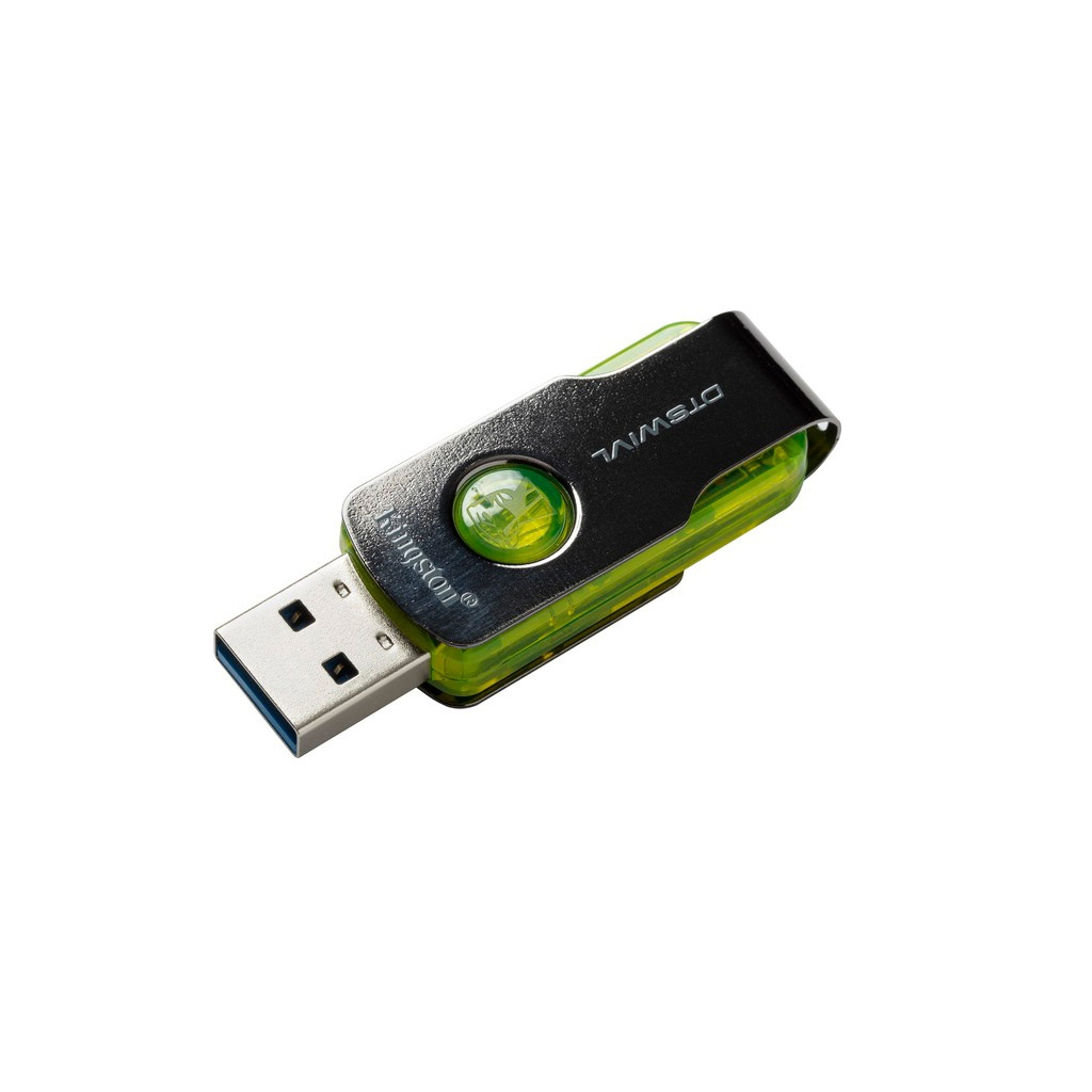 USB флеш накопитель Kingston 16GB DataTraveler Swivl Green USB 2.0 (KC-U2B16-6RG)
