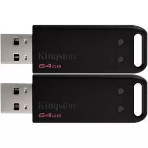 USB флеш накопитель Kingston 2x64GB DataTraveler 20 USB 2.0 (DT20/64GB-2P)