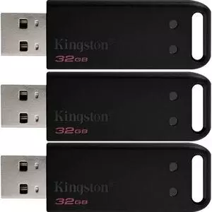 USB флеш накопитель Kingston 3x32GB DataTraveler 20 USB 2.0 (DT20/32GB-3P)