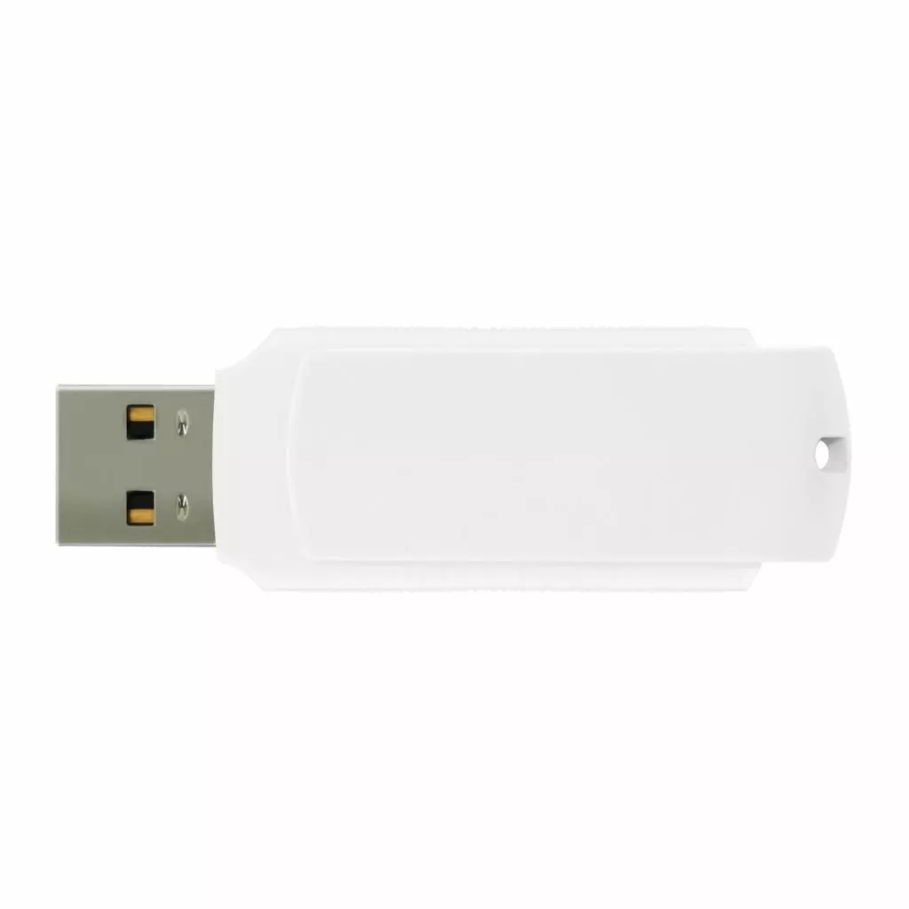 USB флеш накопитель Goodram 16GB UCO2 White Clip USB 2.0 (UCO2-0160WWBBB)