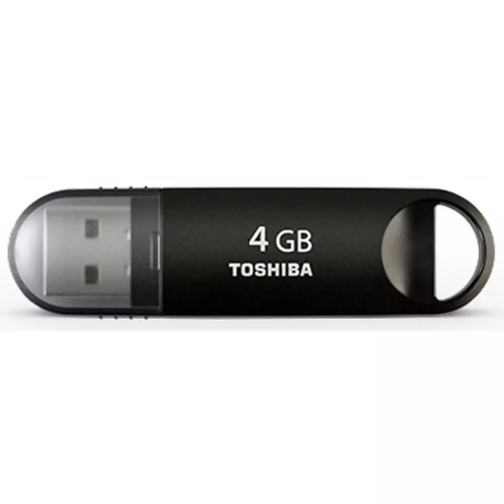 USB флеш накопитель Toshiba 4Gb TransMemory-MX™ Black (TransMemory-MX Black)