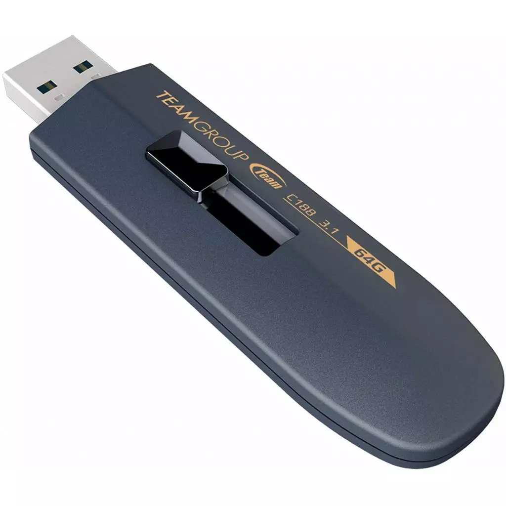 USB флеш накопитель Team 64GB C188 Indigo USB 3.1 (TC188364GL01) - 2 USB флеш накопитель Team 64GB C188 Indigo USB 3.1 (TC188364GL01) - 2