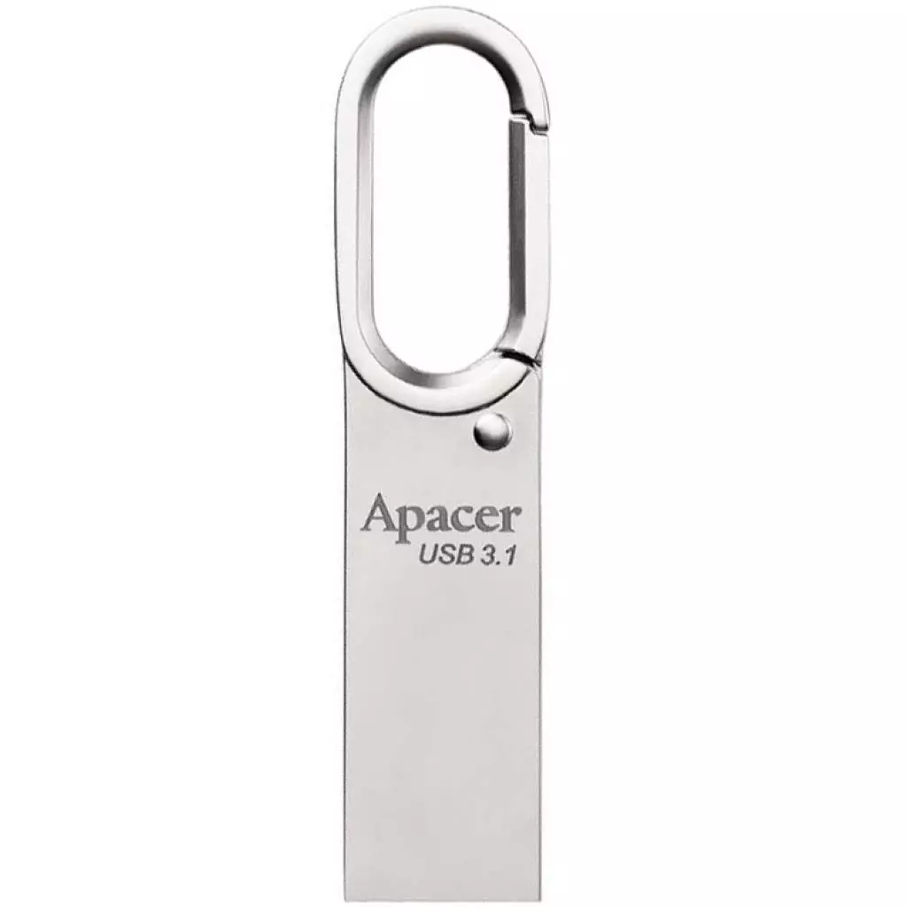 USB флеш накопитель Apacer 16GB AH15E Silver USB 3.1 (AP16GAH15ES-1)