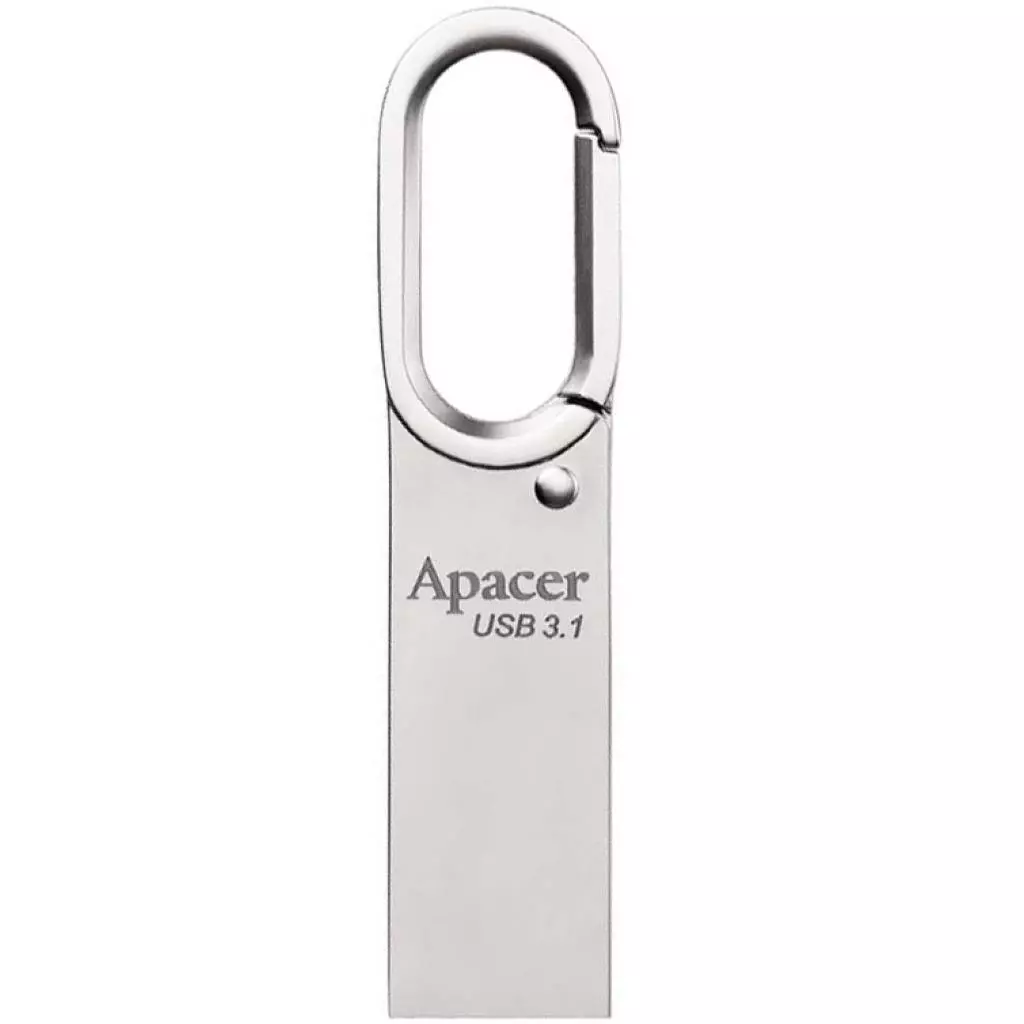 USB флеш накопитель Apacer 64GB AH15E Silver USB 3.1 (AP64GAH15ES-1)