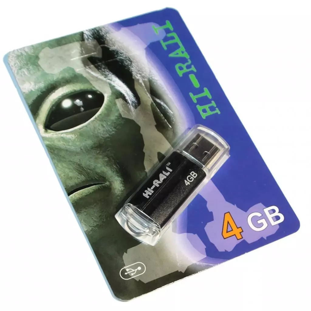 USB флеш накопитель Hi-Rali 4GB Corsair Series Black USB 2.0 (HI-4GBCORBK)