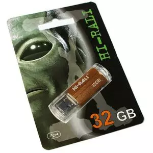 USB флеш накопитель Hi-Rali 32GB Corsair Series Bronze USB 2.0 (HI-32GBCORBR)
