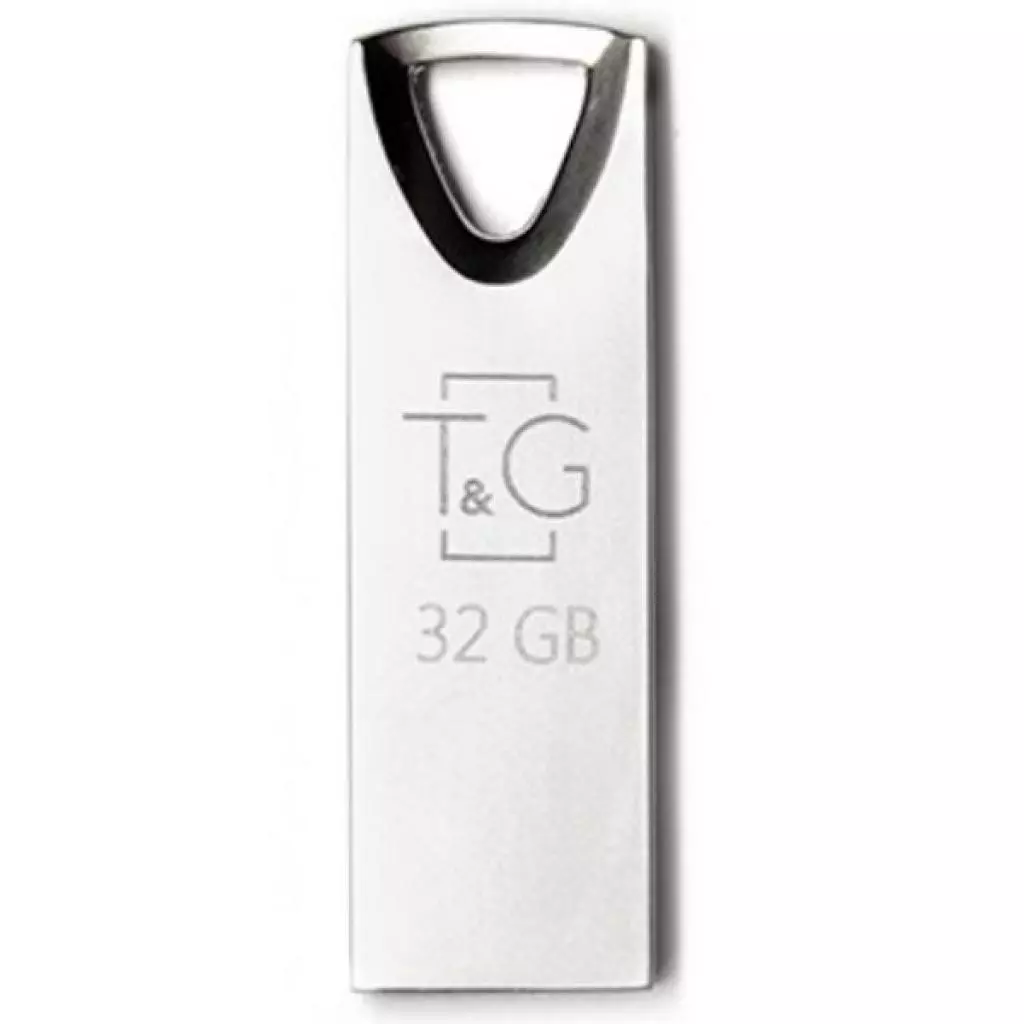 USB флеш накопитель T&G 32GB 117 Metal Series Silver USB 2.0 (TG117SL-32G)