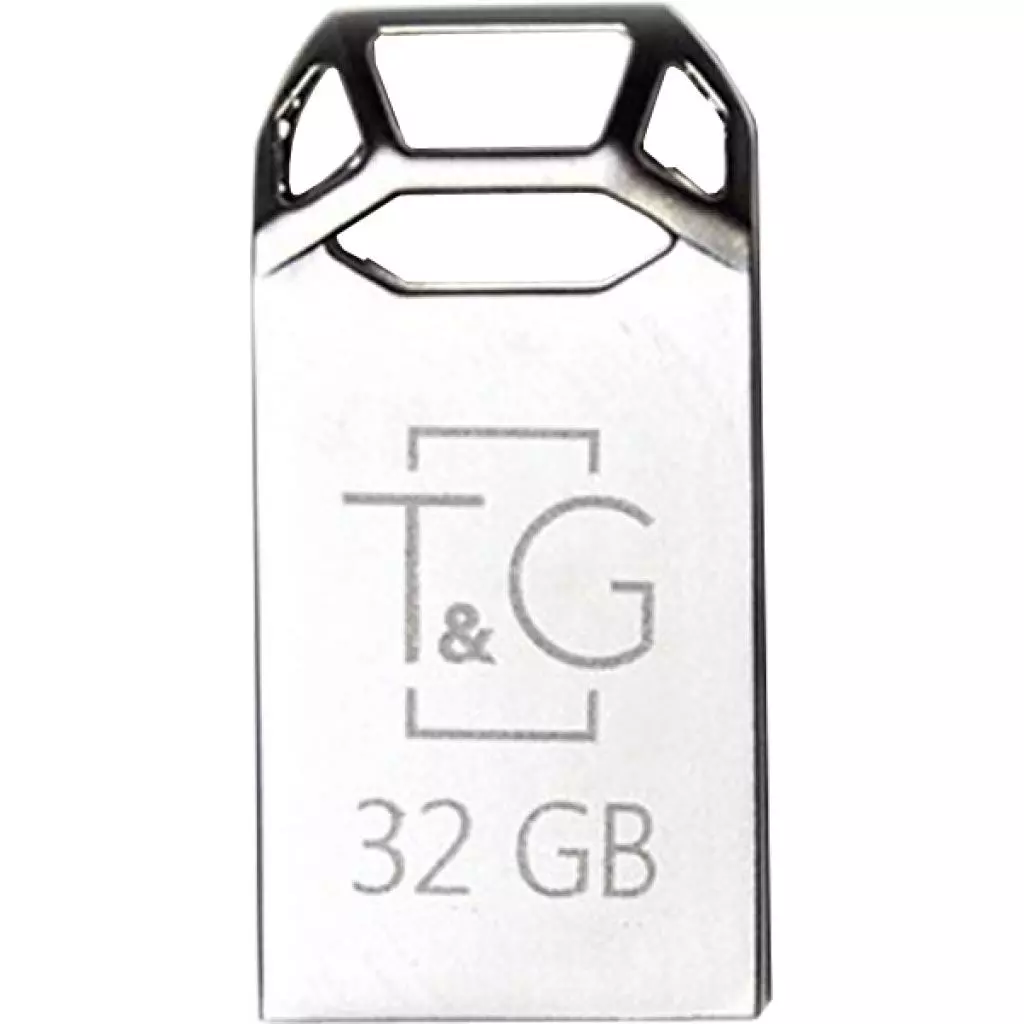 USB флеш накопитель T&G 32GB 110 Metal Series Silver USB 2.0 (TG110-32G)