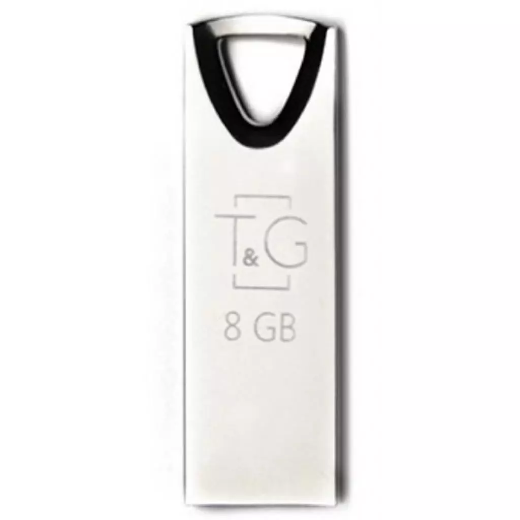 USB флеш накопитель T&G 8GB 117 Metal Series Silver USB 2.0 (TG117SL-8G)