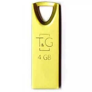 USB флеш накопитель T&G 4GB 117 Metal Series Gold USB 2.0 (TG117GD-4G)