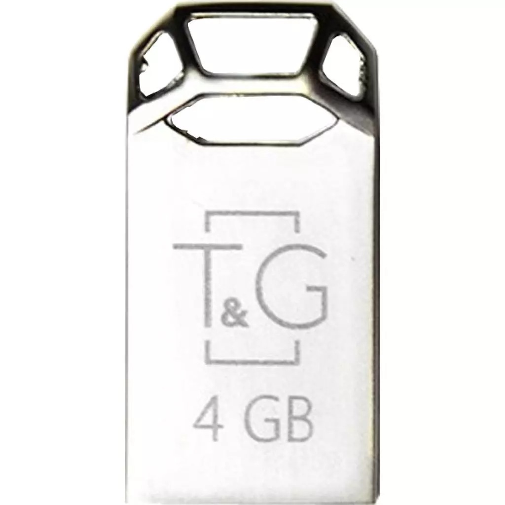 USB флеш накопитель T&G 4GB 110 Metal Series Silver USB 2.0 (TG110-4G)