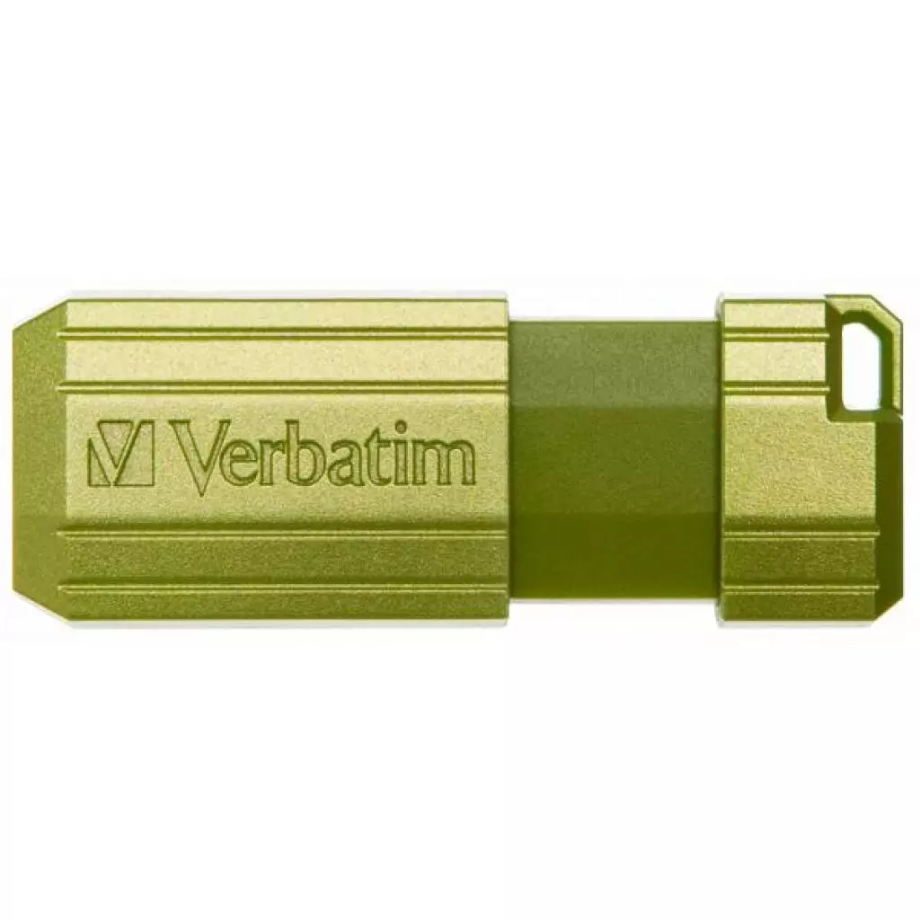 USB флеш накопитель Verbatim 32GB PinStripe Euc Green USB 2.0 (049958)