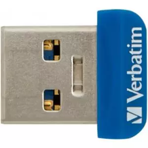 USB флеш накопитель Verbatim 16GB Store 'n' Stay Nano Blue USB 3.0 (098709)