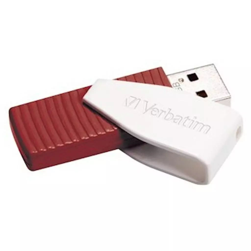 USB флеш накопитель Verbatim 16GB Store 'n' Go Swivel Red USB 2.0 (049814) - 1 USB флеш накопитель Verbatim 16GB Store 'n' Go Swivel Red USB 2.0 (049814) - 1