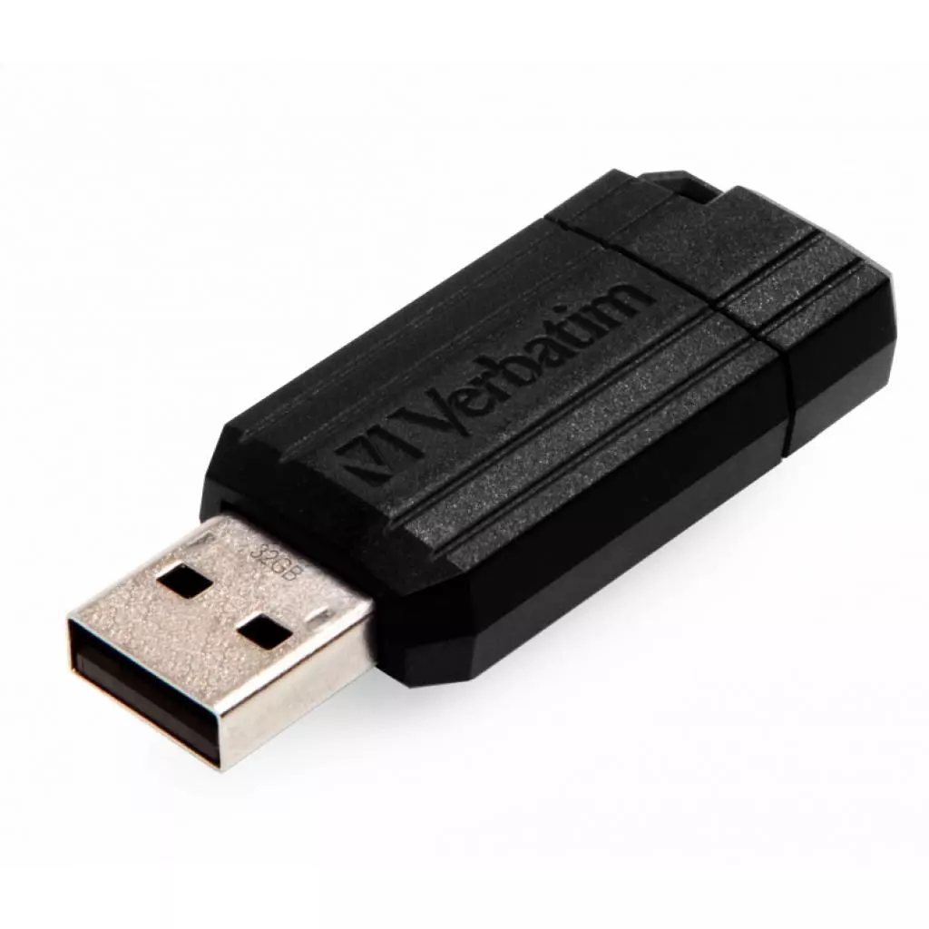 USB флеш накопитель Verbatim 32GB Store 'n' Go Pin Stripe Black USB 2.0 (049064) - 2 USB флеш накопитель Verbatim 32GB Store 'n' Go Pin Stripe Black USB 2.0 (049064) - 2
