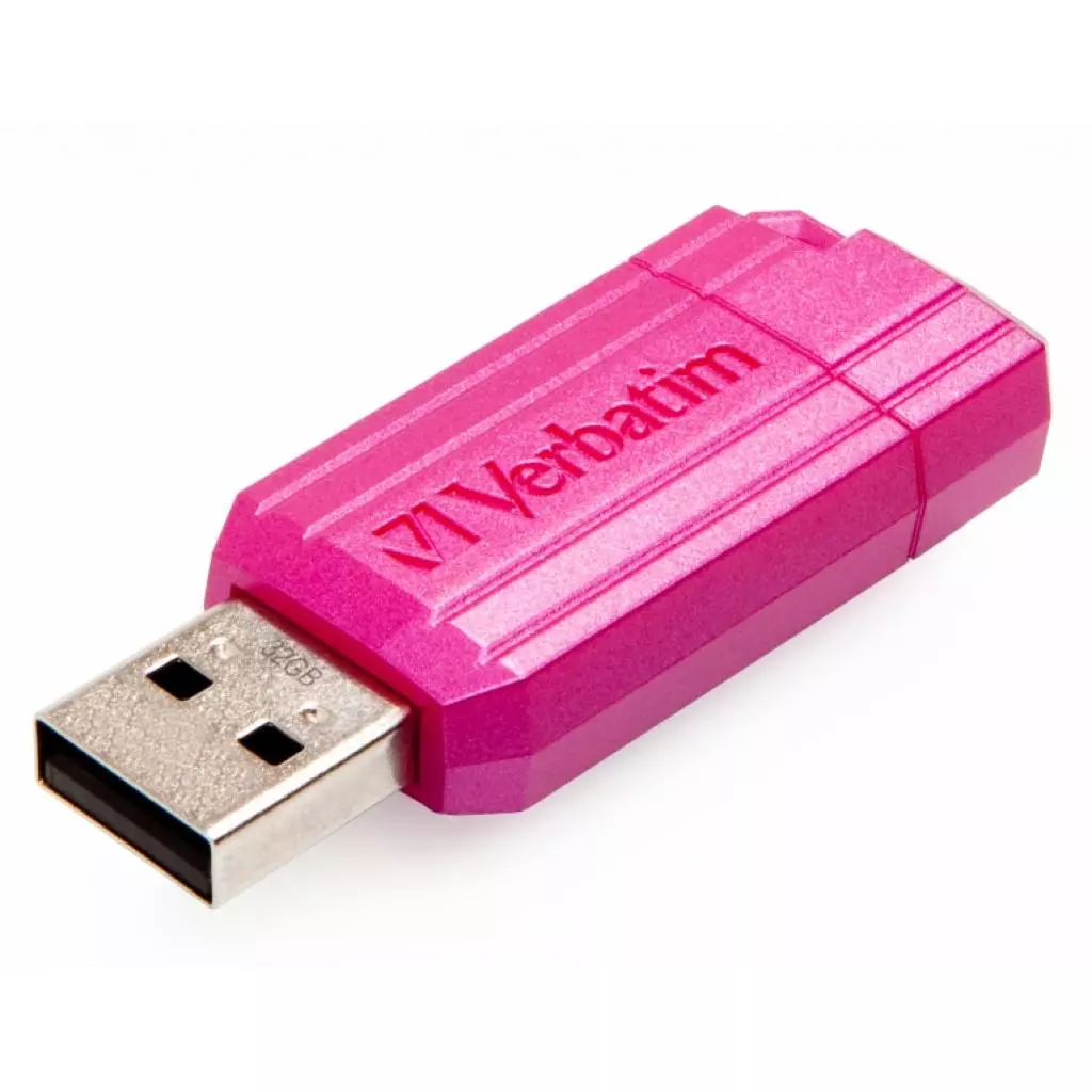USB флеш накопитель Verbatim 32GB Store 'n' Go Pin Stripe Pink USB 2.0 (049056) - 2 USB флеш накопитель Verbatim 32GB Store 'n' Go Pin Stripe Pink USB 2.0 (049056) - 2