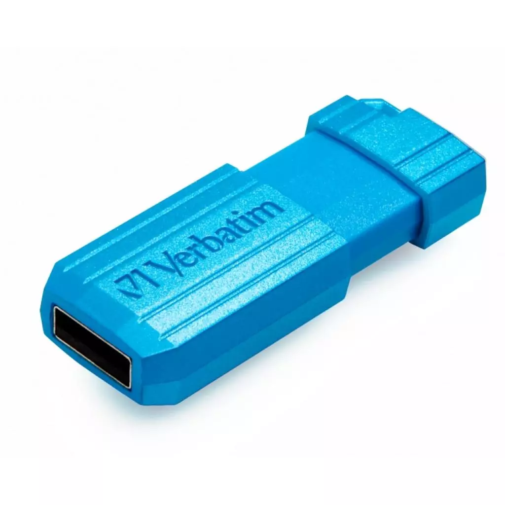 USB флеш накопитель Verbatim 32GB Store 'n' Go Pin Stripe Blue USB 2.0 (049057) - 1