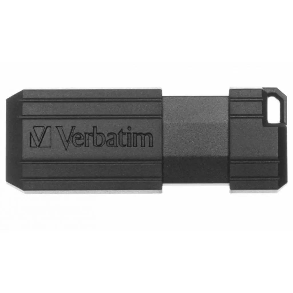 USB флеш накопитель Verbatim 64GB Store 'n' Go Pin Pin Stripe Black USB 2.0 (049065)