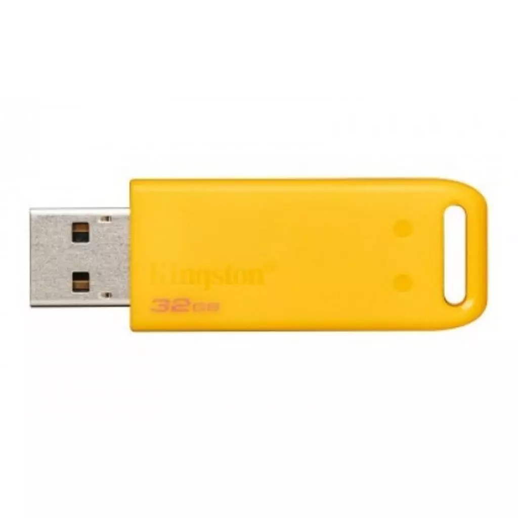 USB флеш накопитель Kingston 32GB DataTraveler 20 Yellow USB 2.0 (KC-U2E32-6XY)