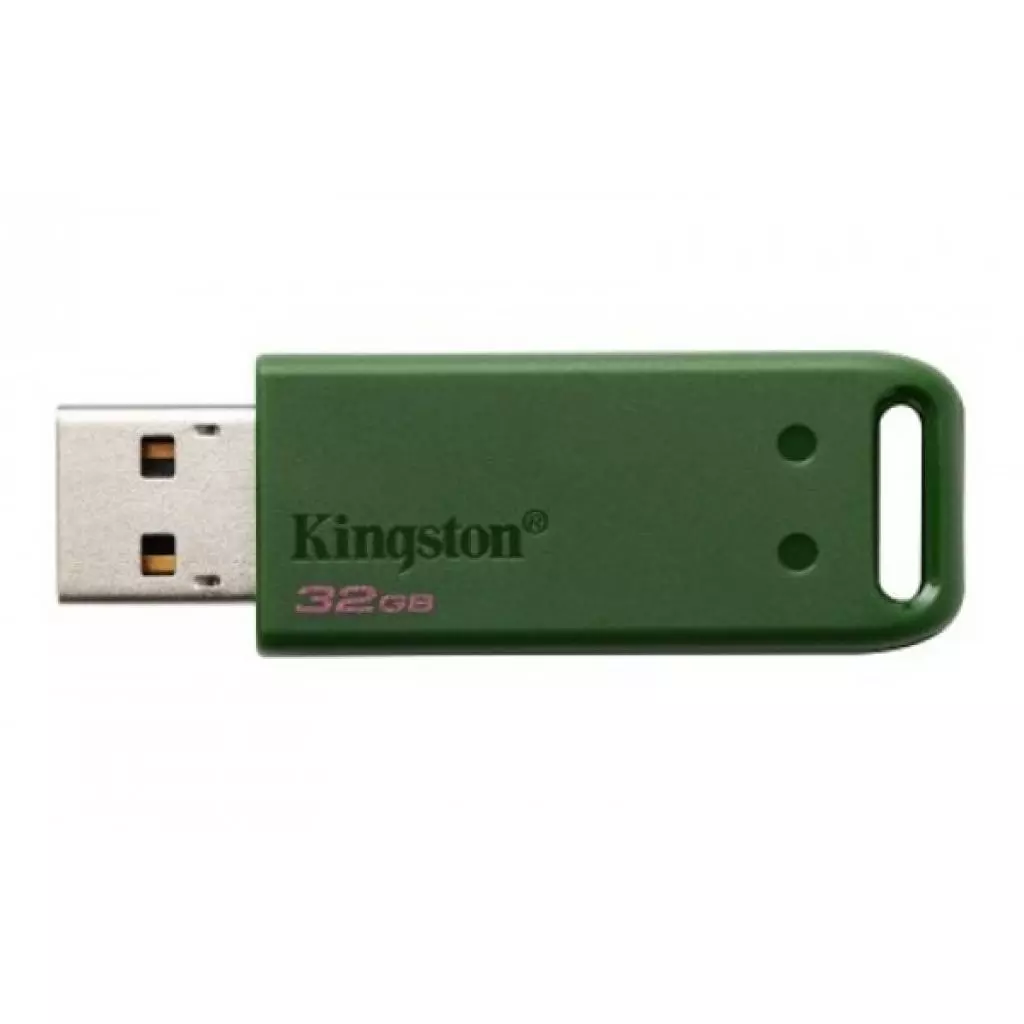 USB флеш накопитель Kingston 32GB DataTraveler 20 Green USB 2.0 (KC-U2E32-6XG)
