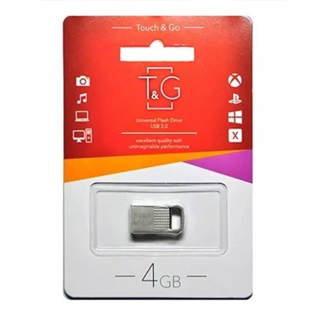 USB флеш накопитель T&G 4GB 113 Metal Series USB 2.0 (TG113-4GG) - 1 USB флеш накопитель T&G 4GB 113 Metal Series USB 2.0 (TG113-4GG) - 1