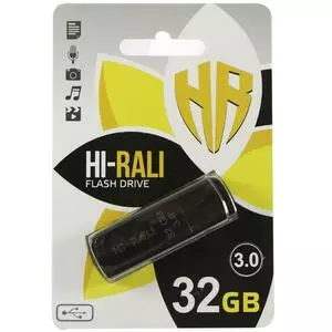 USB флеш накопитель Hi-Rali 32GB Taga Series Black USB 3.0 (HI-32GB3TAGBK)