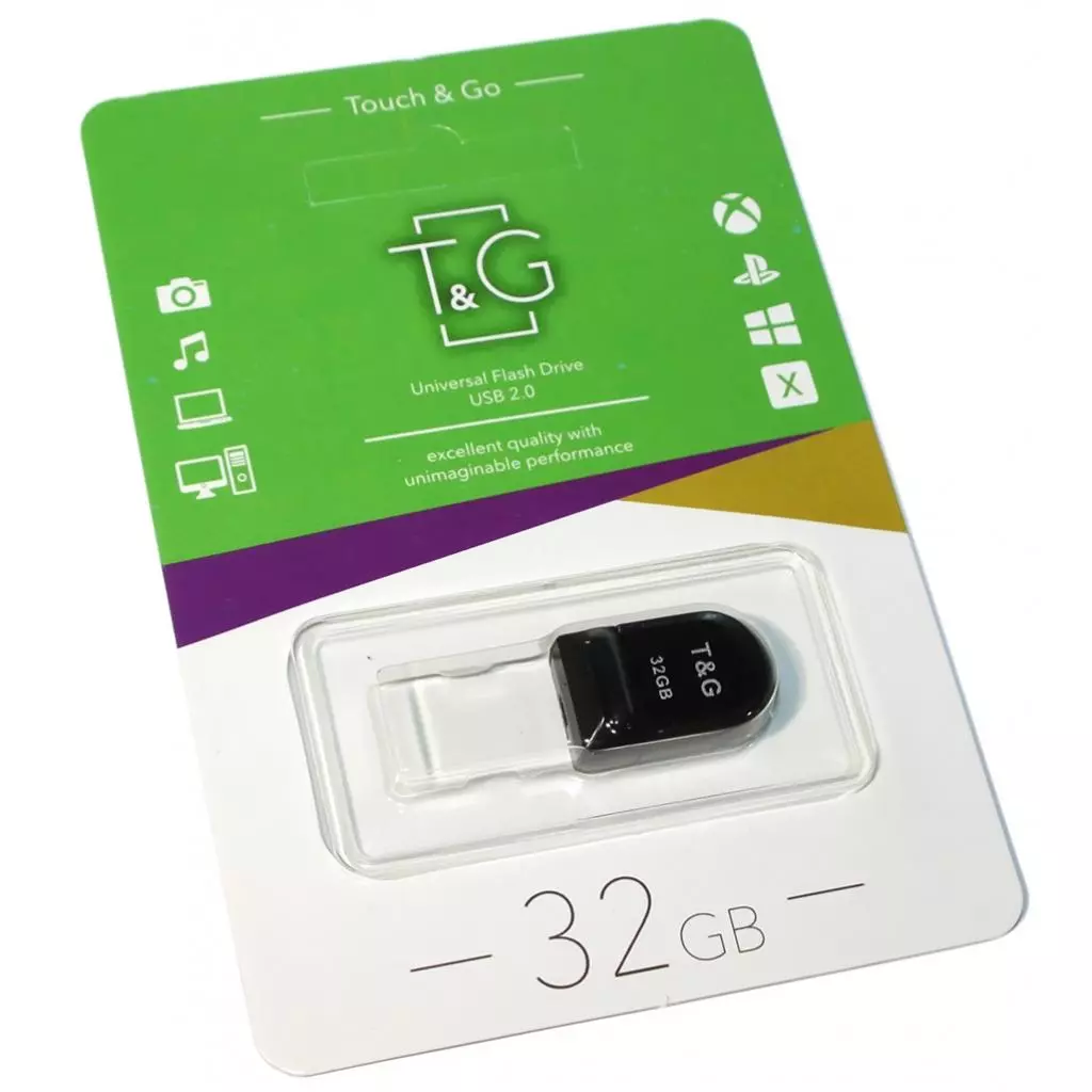 USB флеш накопитель T&G 32GB 010 Shorty Series USB 2.0 (TG010-32GB)