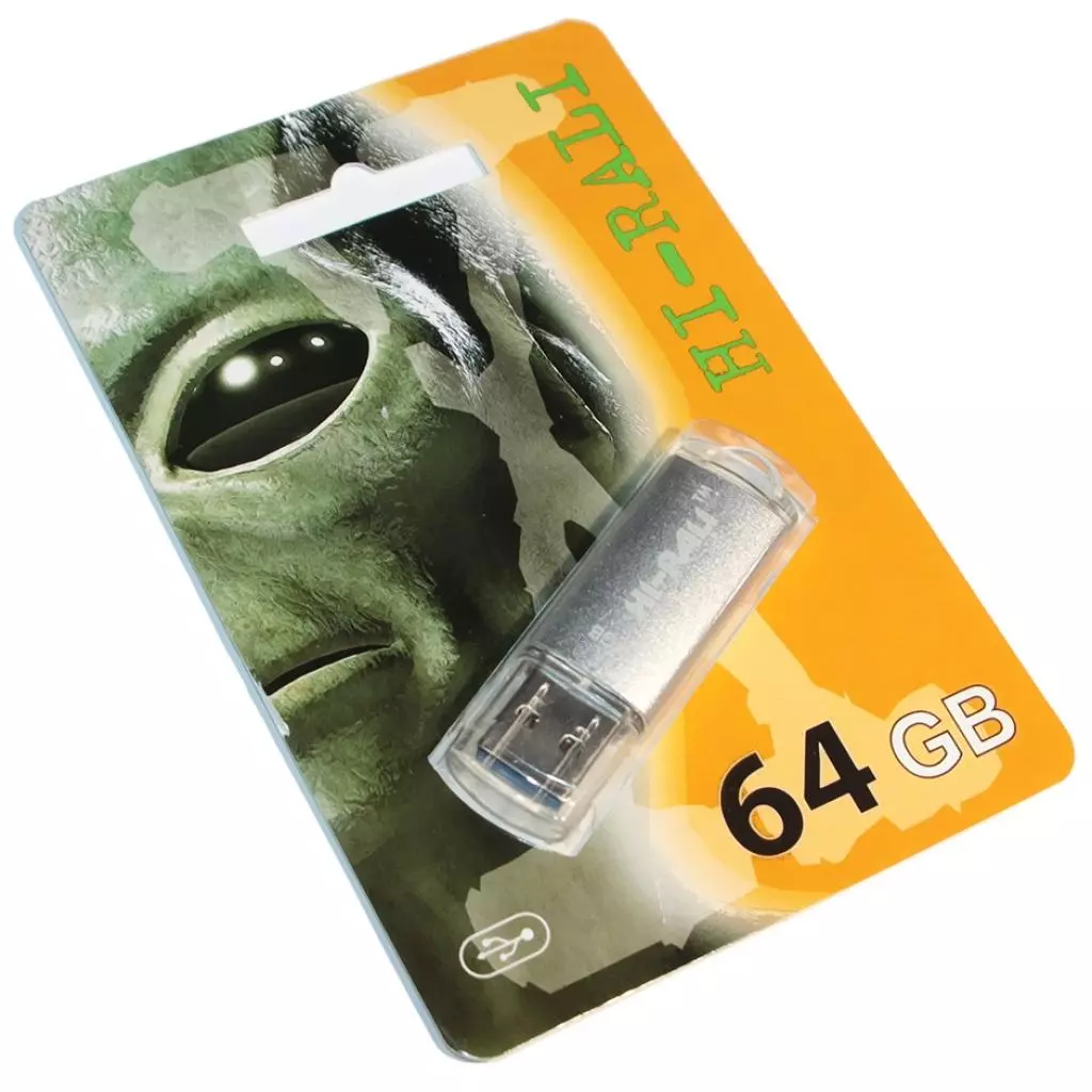 USB флеш накопитель Hi-Rali 64GB Rocket Series Silver USB 3.0 (HI-64GB3VCSL)