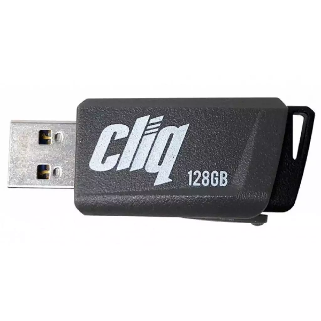 USB флеш накопитель Patriot 128GB ST-Lifestyle Cliq Grey USB 3.1 (PSF128GCL3USB) - 2