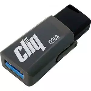 USB флеш накопитель Patriot 128GB ST-Lifestyle Cliq Grey USB 3.1 (PSF128GCL3USB)