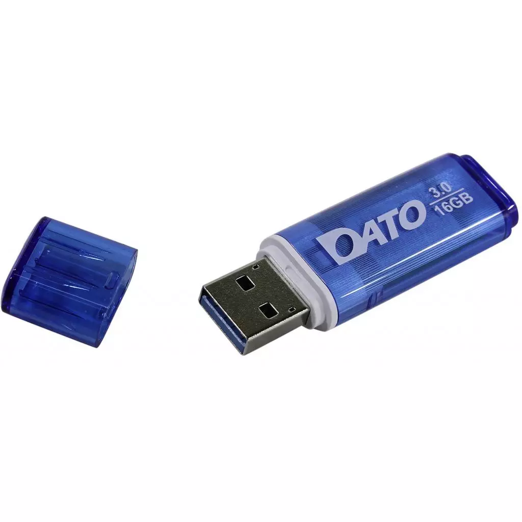 USB флеш накопитель Dato 16GB DB8002U3 Blue USB 2.0 (DB8002U3B-16GB) - 1 USB флеш накопитель Dato 16GB DB8002U3 Blue USB 2.0 (DB8002U3B-16GB) - 1