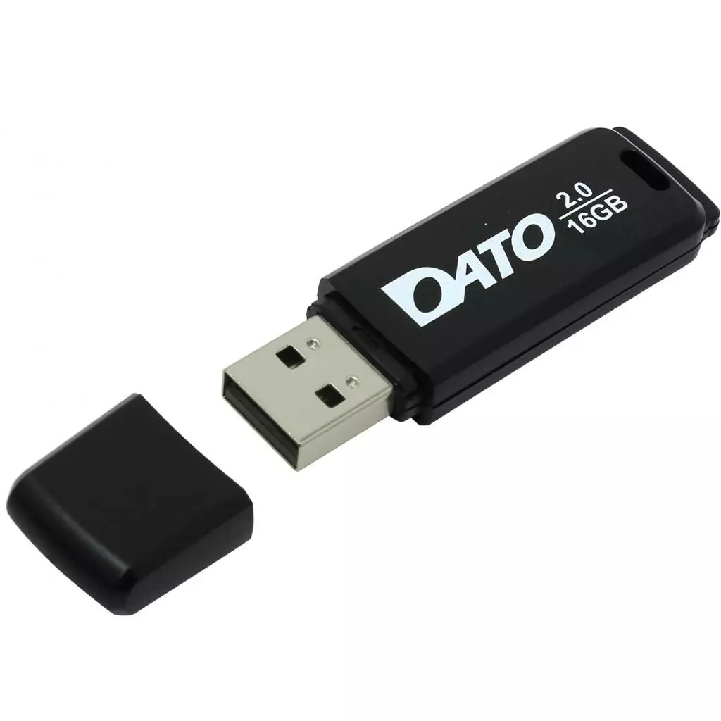 USB флеш накопитель Dato 16GB DB8001 Black USB 2.0 (DB8001K-16G) - 1 USB флеш накопитель Dato 16GB DB8001 Black USB 2.0 (DB8001K-16G) - 1