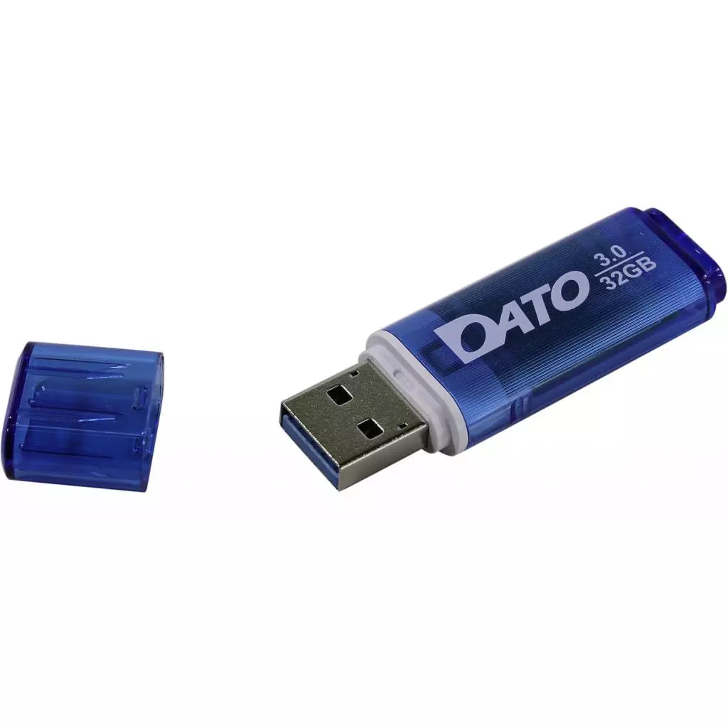 USB флеш накопитель Dato 32GB DB8002U3 Blue USB 2.0 (DB8002U3B-32G) - 1 USB флеш накопитель Dato 32GB DB8002U3 Blue USB 2.0 (DB8002U3B-32G) - 1