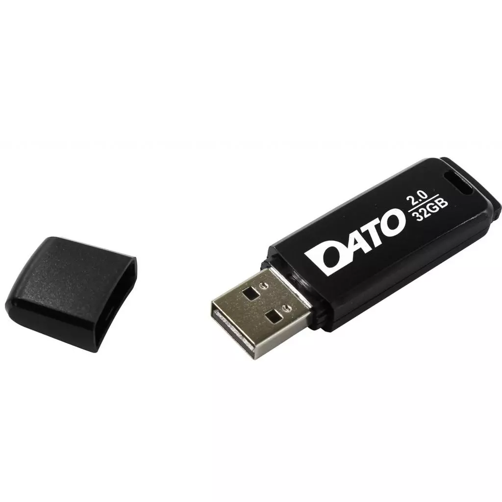 USB флеш накопитель Dato 32GB DB8001 Black USB 2.0 (DB8001K-32G) - 1