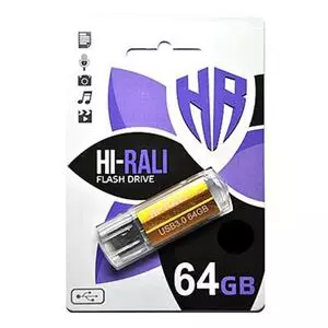 USB флеш накопитель Hi-Rali 64GB Corsair Series Bronze USB 2.0 (HI-64GBCORBR)