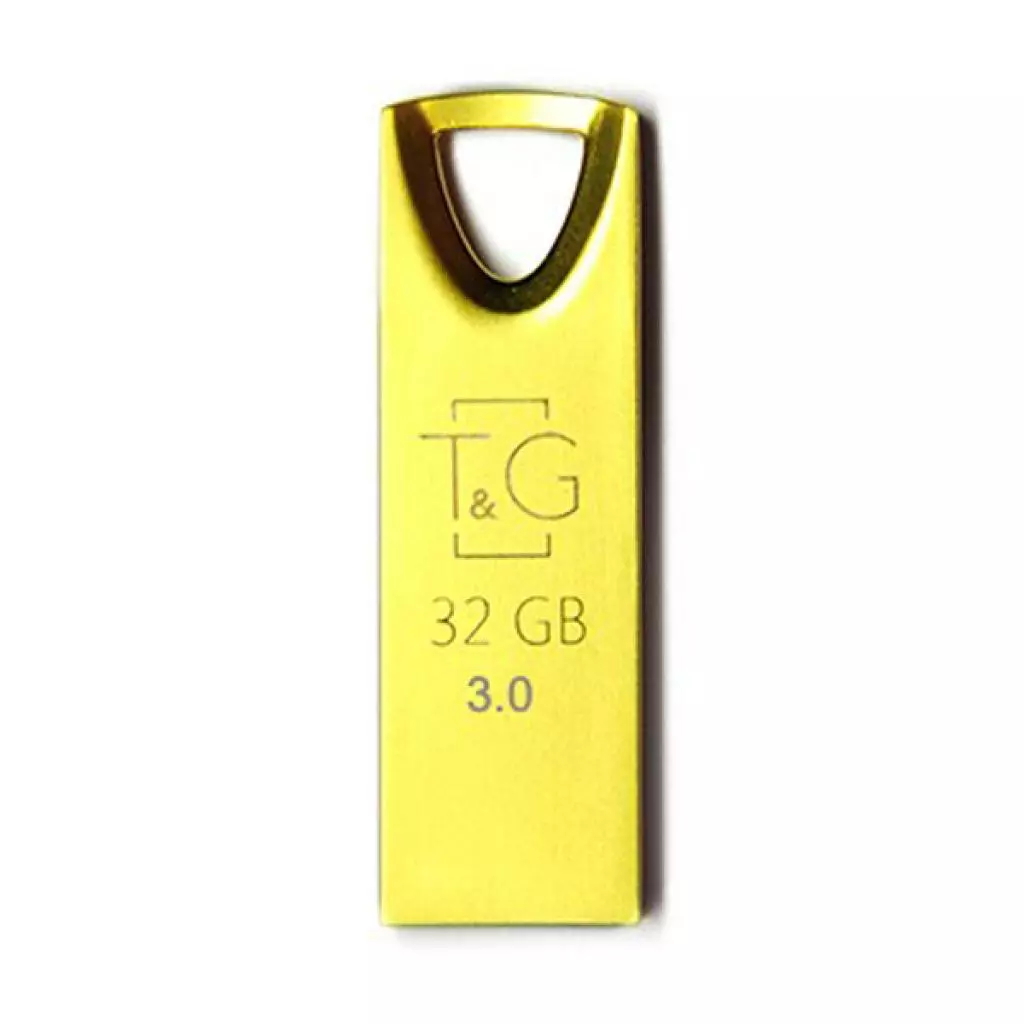 USB флеш накопитель T&G 32GB 117 Metal Series Gold USB 2.0 (TG117GD-32G3) - 1 USB флеш накопитель T&G 32GB 117 Metal Series Gold USB 2.0 (TG117GD-32G3) - 1