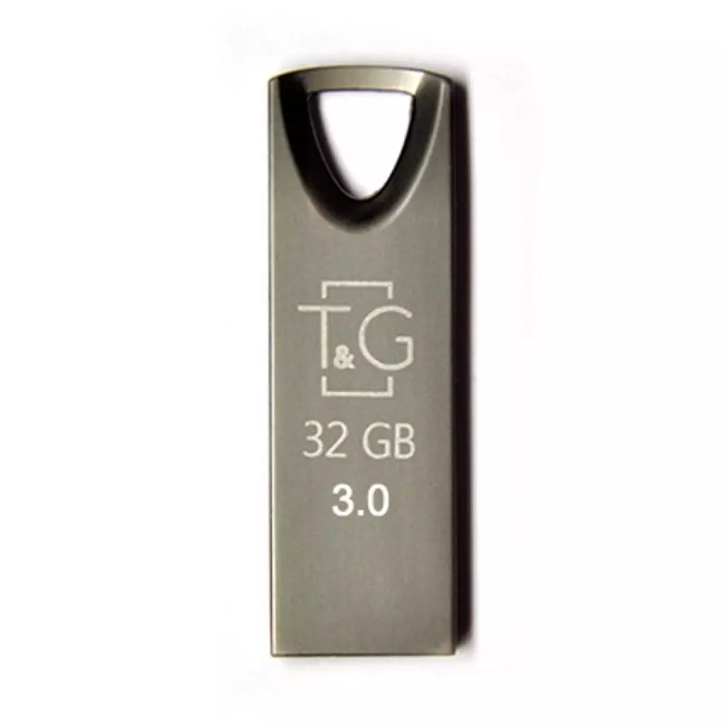 USB флеш накопитель T&G 32GB 117 Metal Series Black USB 3.0 (TG117BK-32G3)