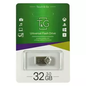 USB флеш накопитель T&G 32GB 106 Metal Series Silver USB 3.0 (TG106-32G3)