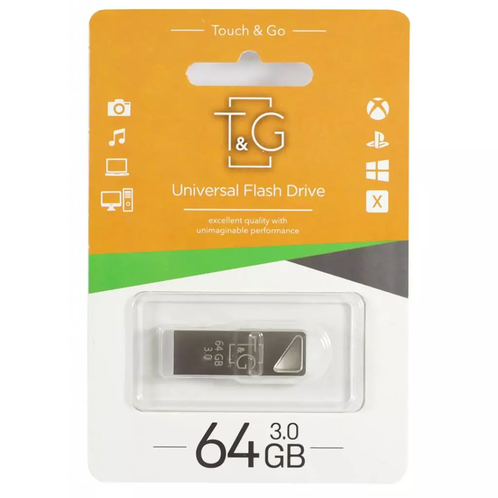 USB флеш накопитель T&G 64GB 111 Metal Series USB 3.0 (TG111-64G3)