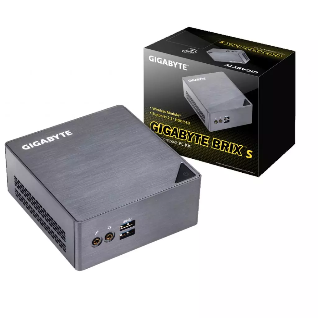 Компьютер GIGABYTE BRIX (GB-BSi5H-6200) - 3 Компьютер GIGABYTE BRIX (GB-BSi5H-6200) - 3