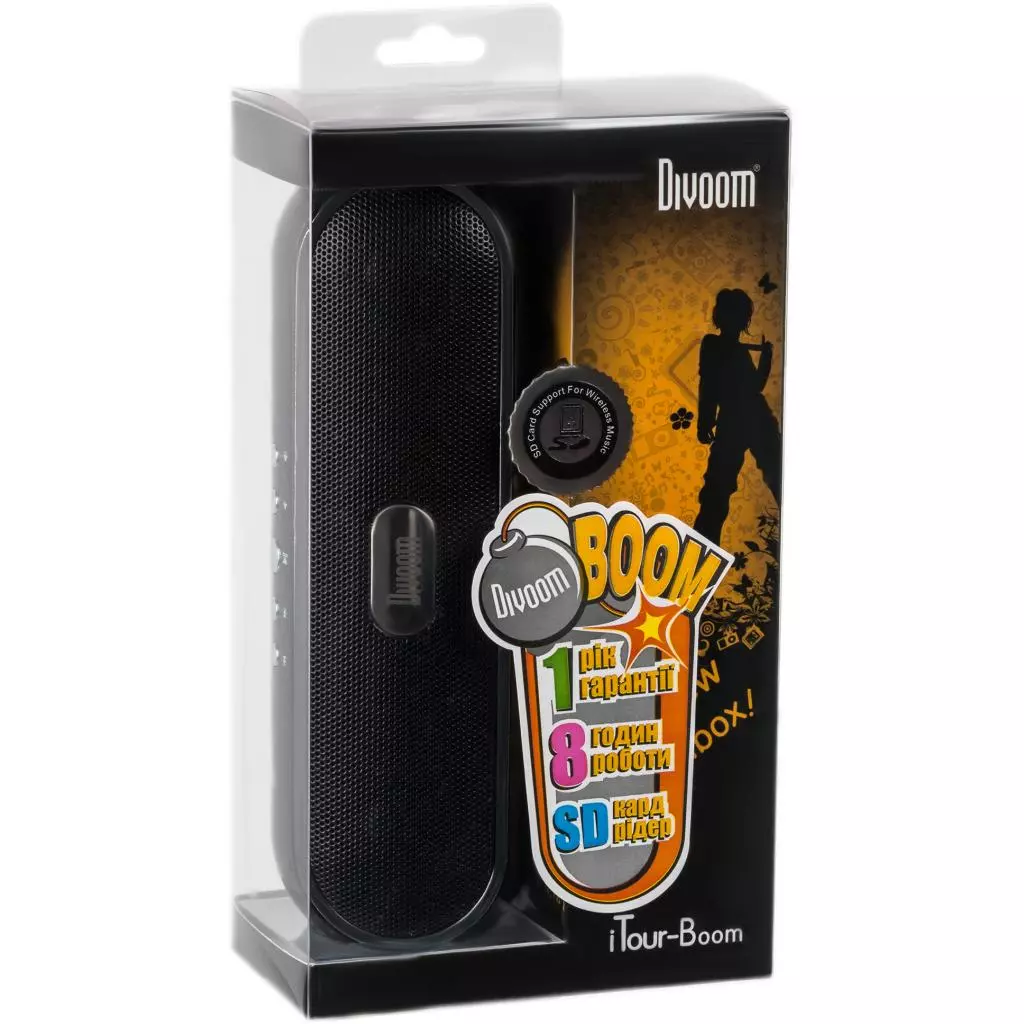 Акустическая система Divoom iTour-Boom Jack, black - 6
