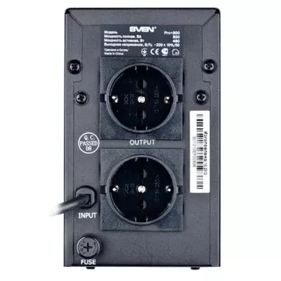Источник бесперебойного питания Sven Pro+ 800 USB (Pro+ 800) - 1