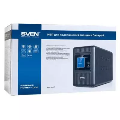 Источник бесперебойного питания Sven Reserve Home-1000 (00370011) - 3 Источник бесперебойного питания Sven Reserve Home-1000 (00370011) - 3