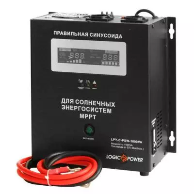 Источник бесперебойного питания LogicPower LPY-C-PSW- 1000VA, 12V, МРРТ контролер (4124)